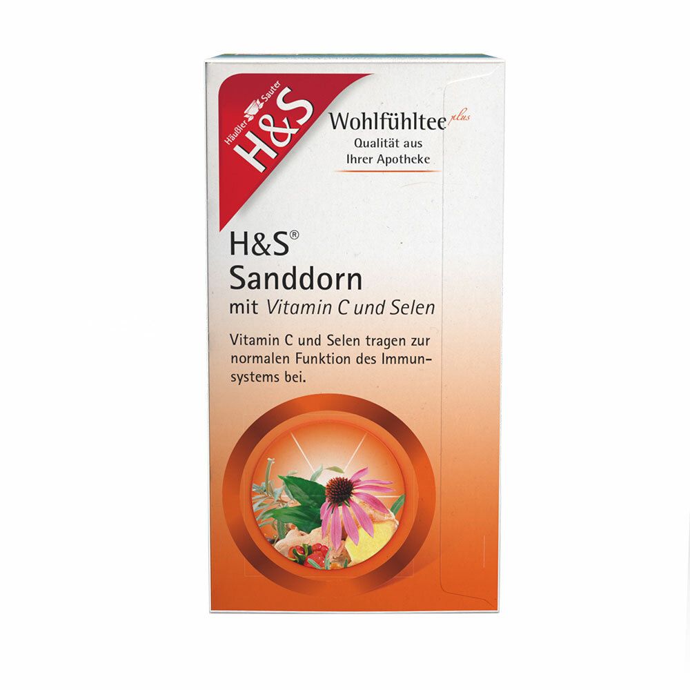 H&S Sanddorn mit Vitamin C und  Selen
