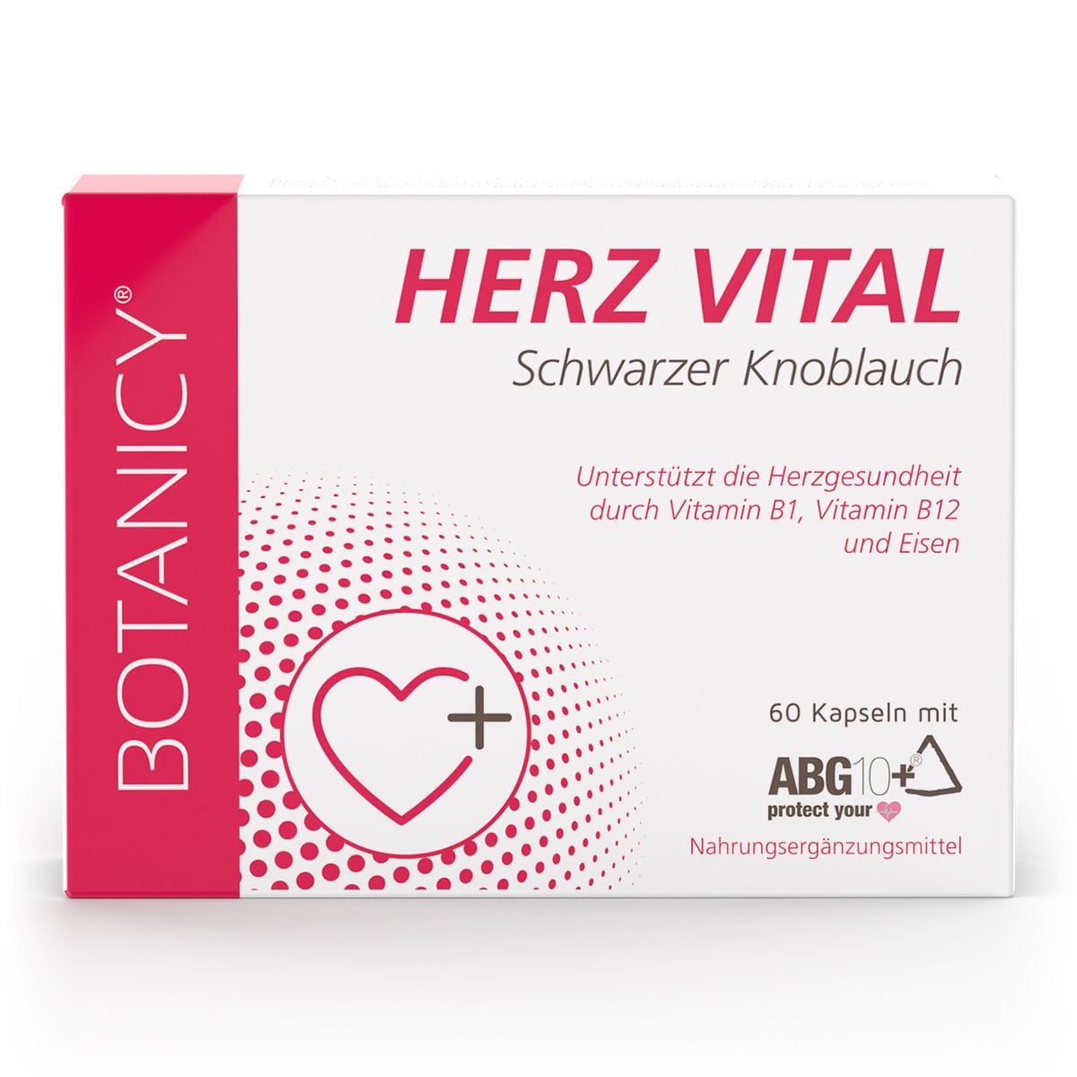 BOTANICY Herz Vital Schwarzer Knoblauch