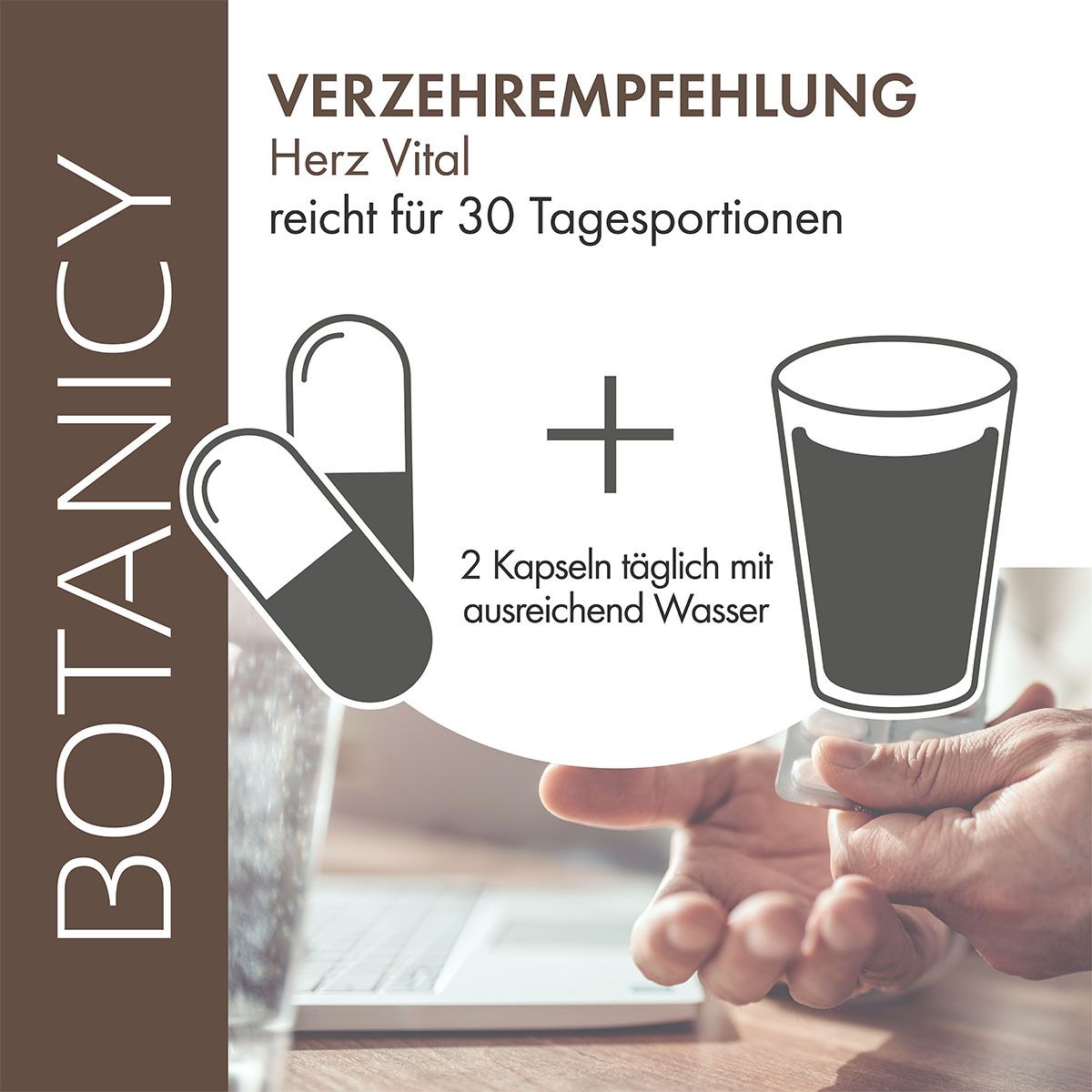 BOTANICY Herz Vital Schwarzer Knoblauch
