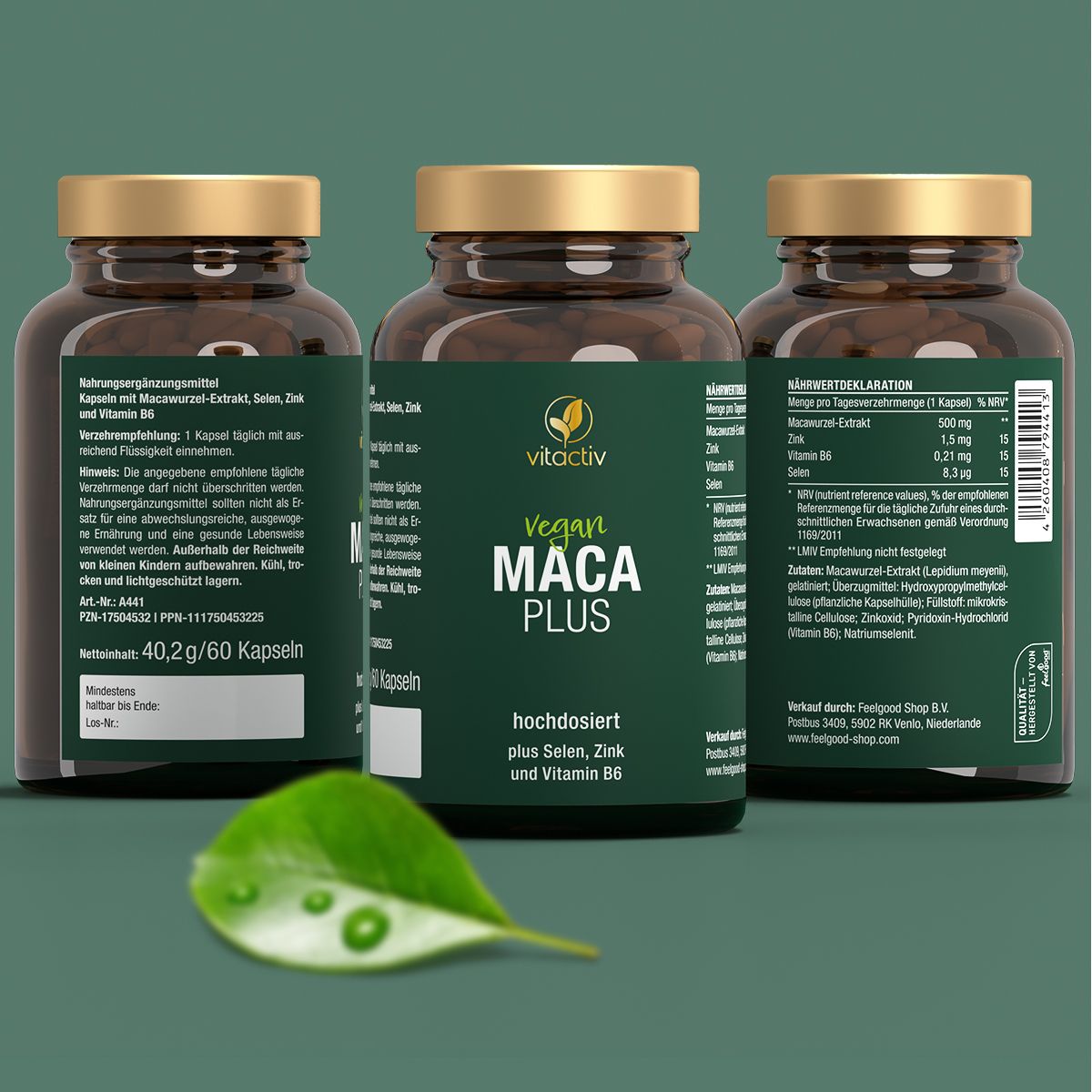 Vitactiv MACA plus capsules