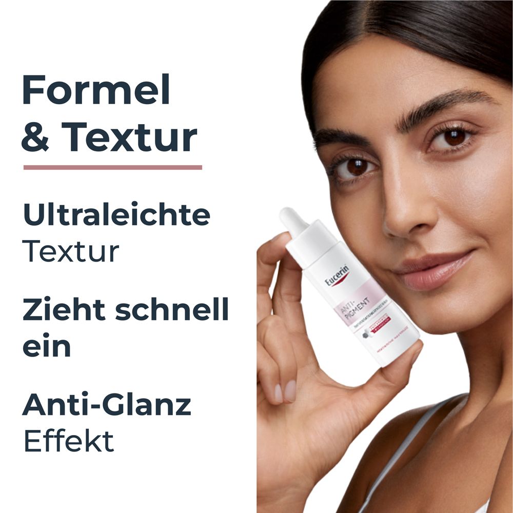 Eucerin Anti-Pigment Serum mit Thiamidol® und Hyaluronsäure, Teint perfektionierend gegen Pigmentflecken