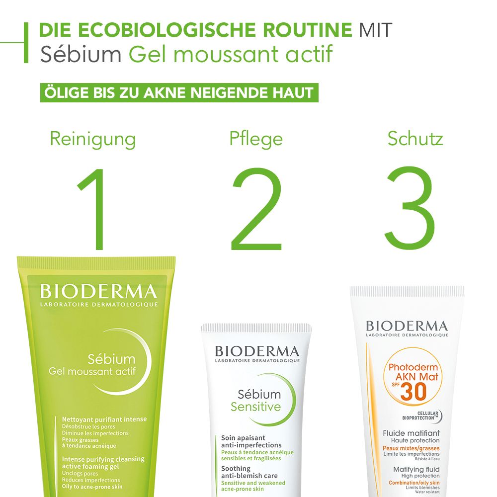 BIODERMA Sébium Gel moussant actif