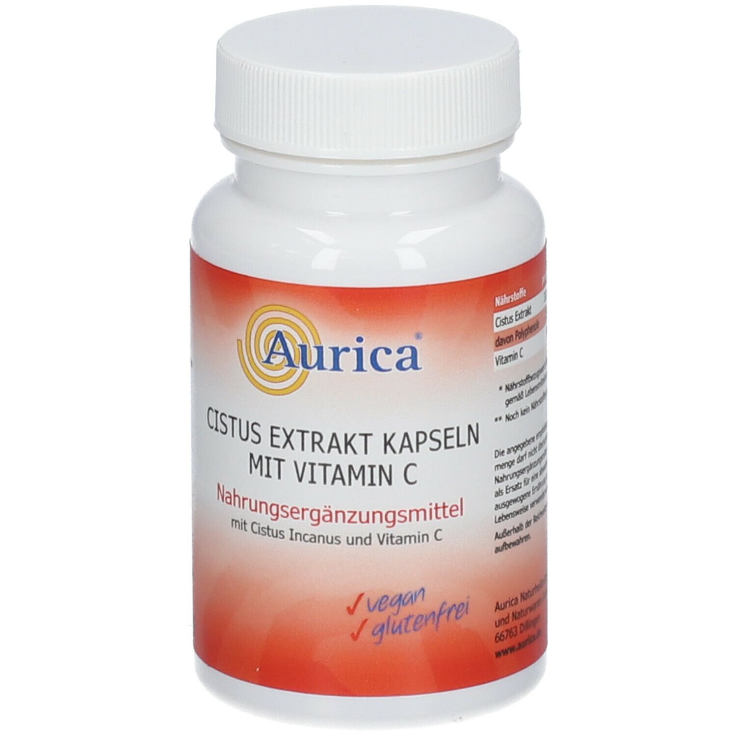 Aurica® CISTUS EXTRAKT mit Vitamin C