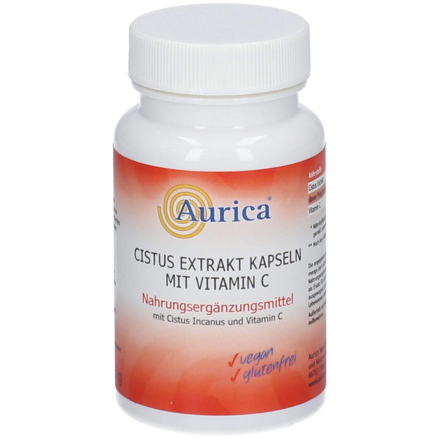 Aurica® CISTUS EXTRAKT mit Vitamin C
