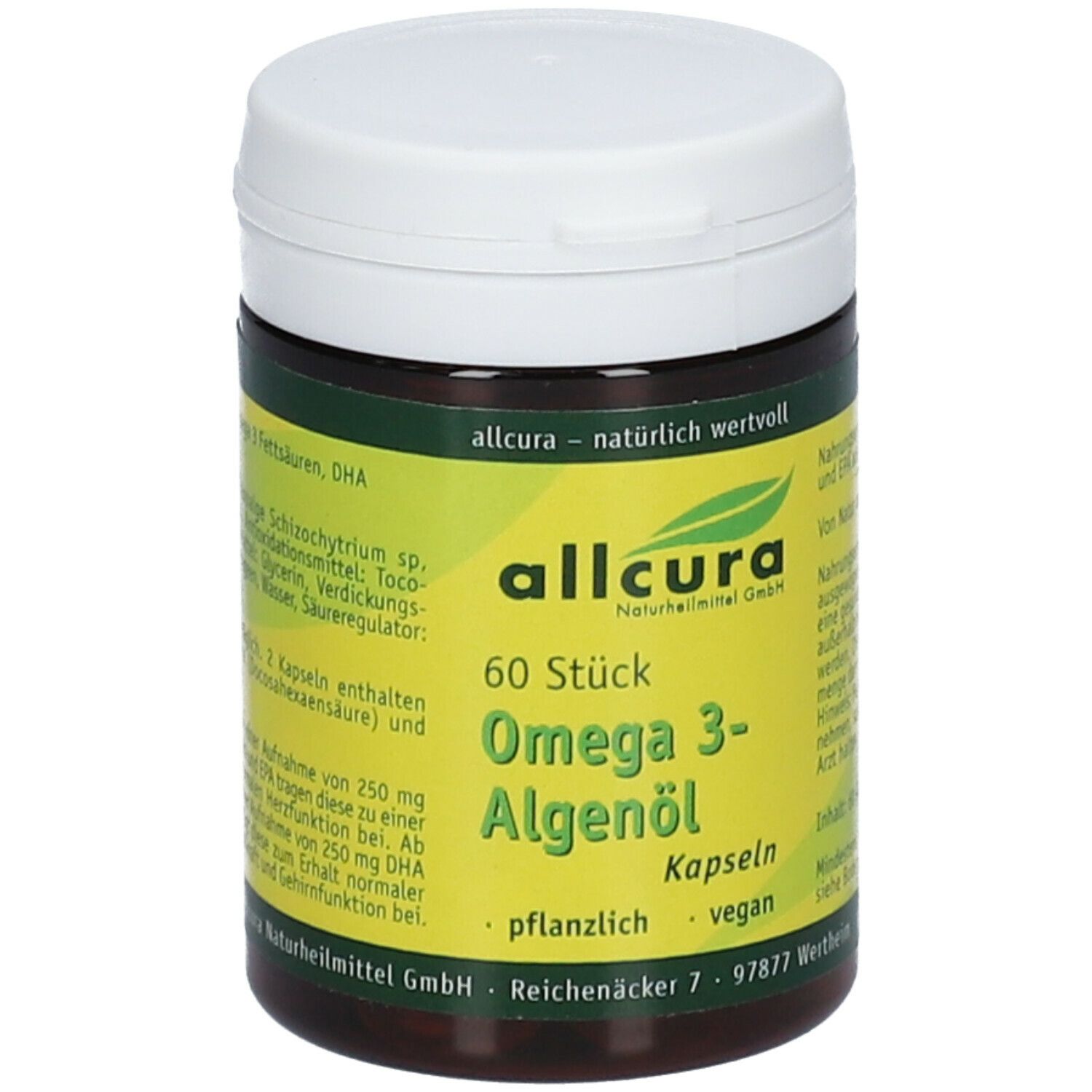 allcura Omega 3 Algenöl
