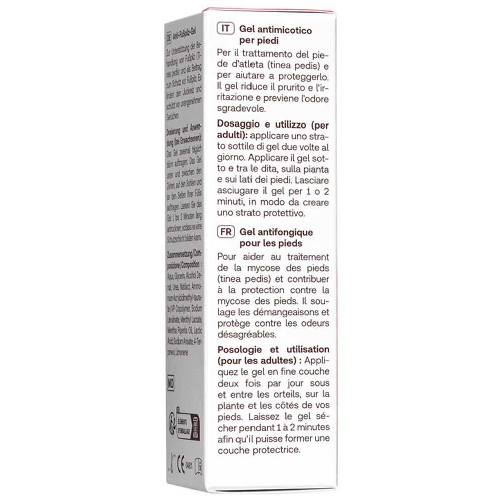 Redcare Gel antifongique pour les pieds