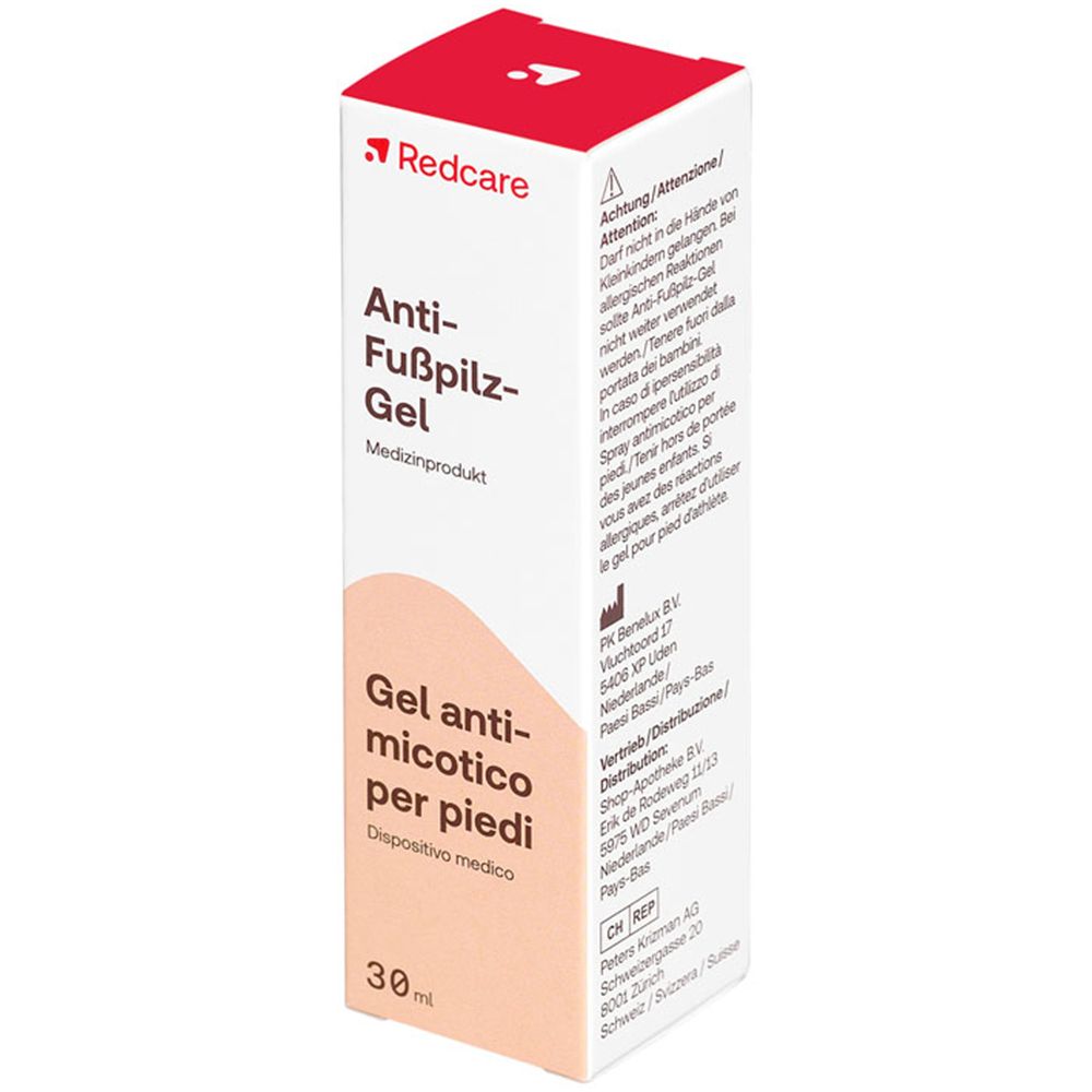 Redcare Gel antifongique pour les pieds