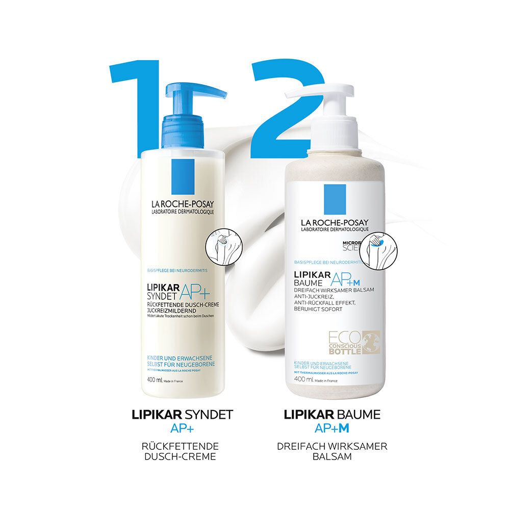 La Roche Posay Lipikar Baume AP + M Körperbalsam Ecoflasche