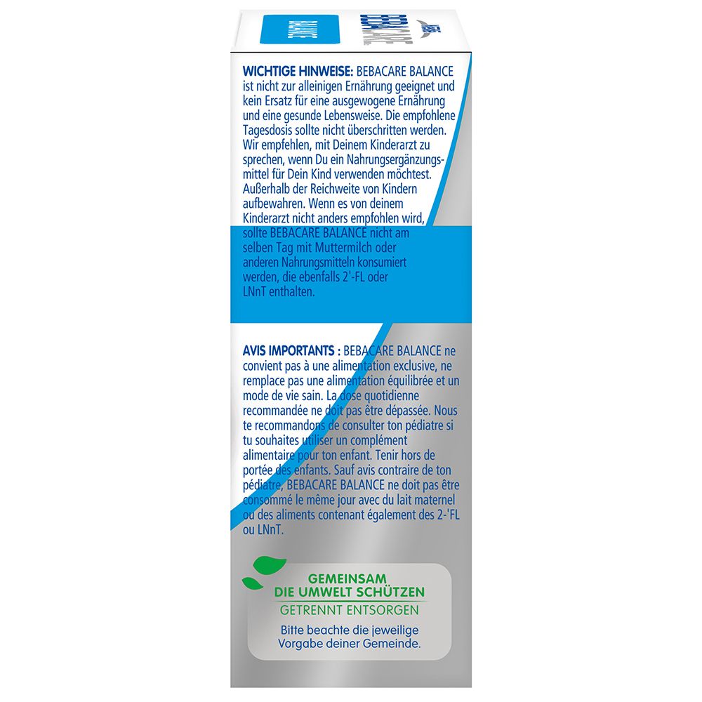 Nestlé® BEBACARE® BALANCE