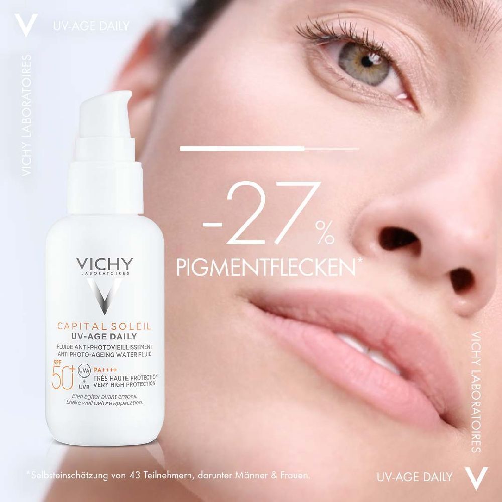 Vichy CAPITAL SOLEIL UV-Age Daily getönt LSF 50+ Sonnenfluid