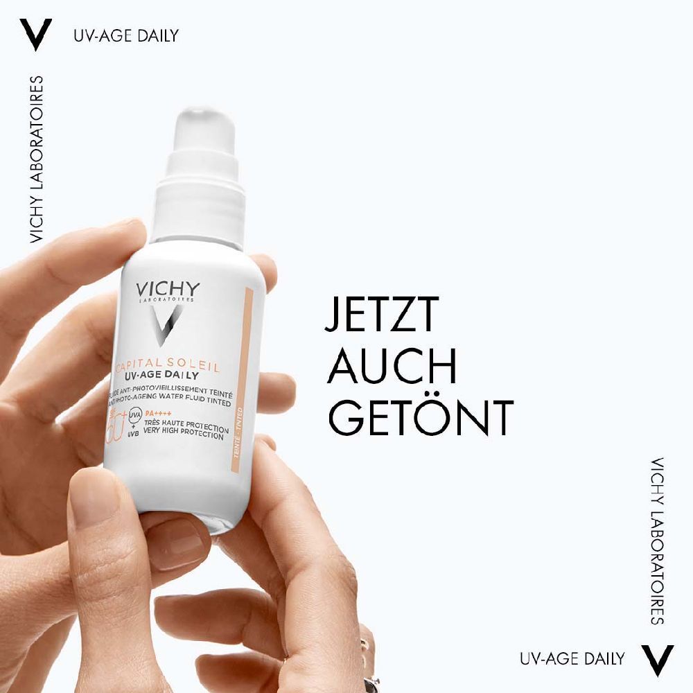 Vichy CAPITAL SOLEIL UV-Age Daily getönt LSF 50+ Sonnenfluid