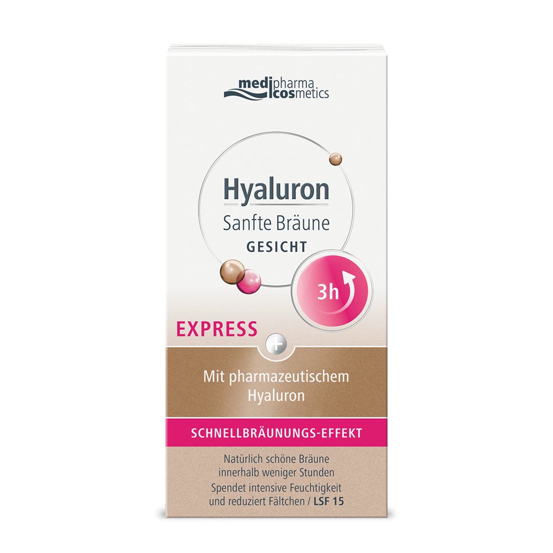 Medipharma cosmetics Hyaluron Doux bronzage visage EXPRESS