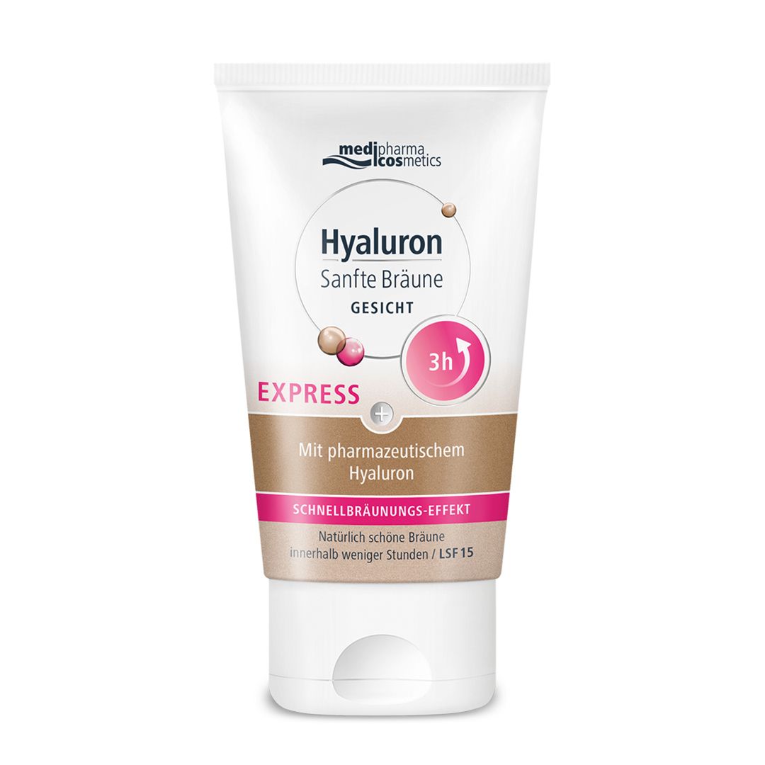 Medipharma cosmetics Hyaluron Doux bronzage visage EXPRESS