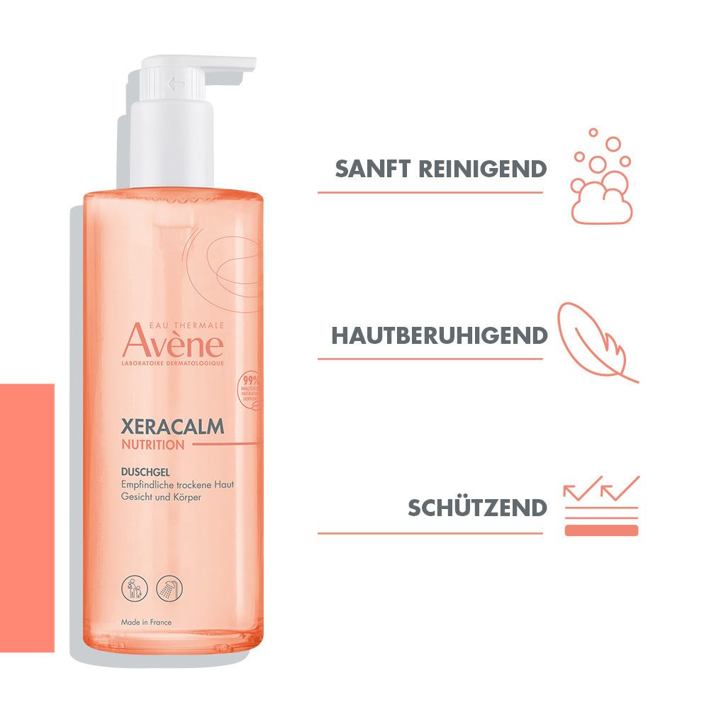 AVÈNE XeraCalm Nutrition Gel nettoyant