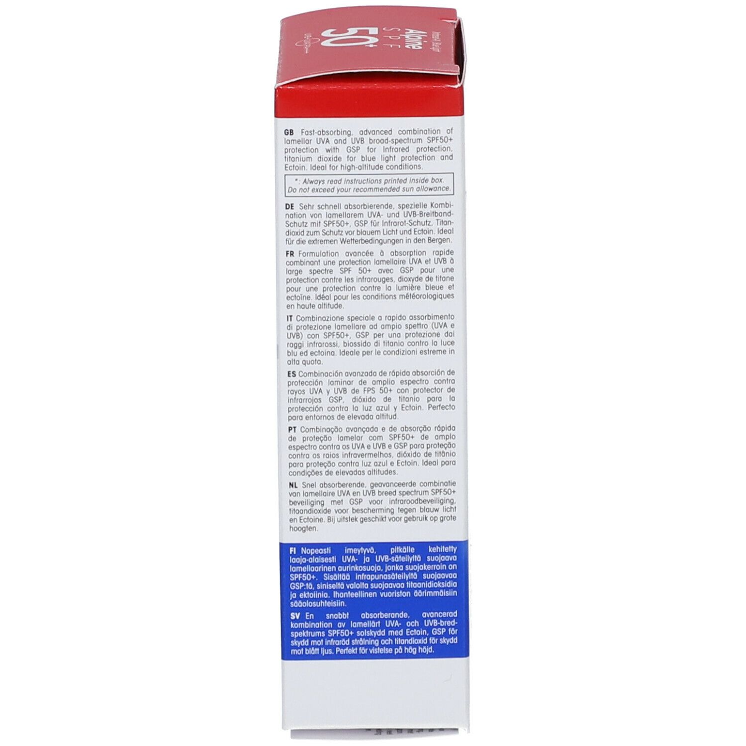 ultrasun Alpine SPF 50+