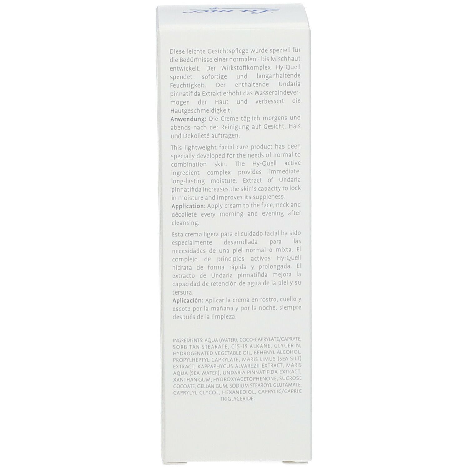 La mer AQUA BASE SOIN HYDRATANT LIGHT