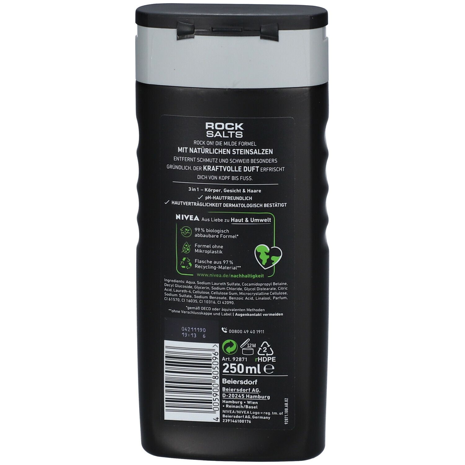 NIVEA® MEN Rock Salts Douche de soin