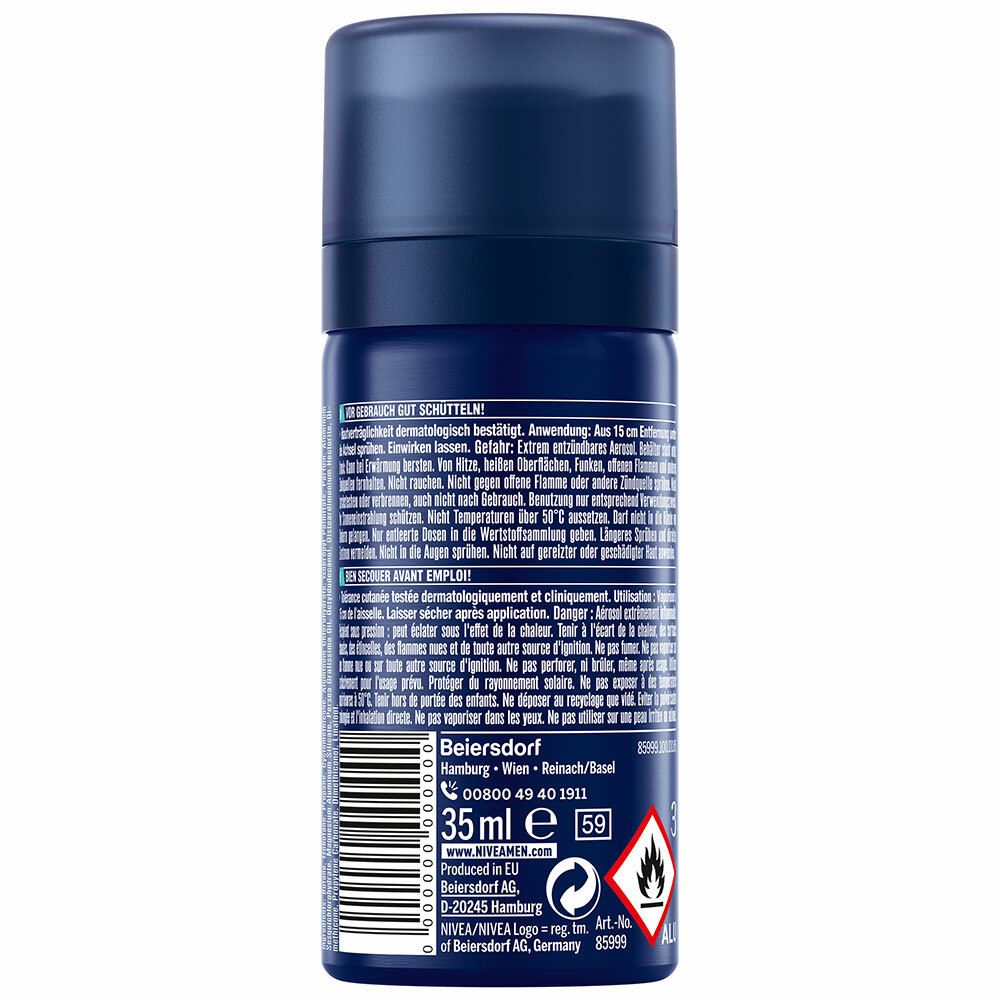 NIVEA® Deo MEN Anti-Transpirant Dry Active Spray