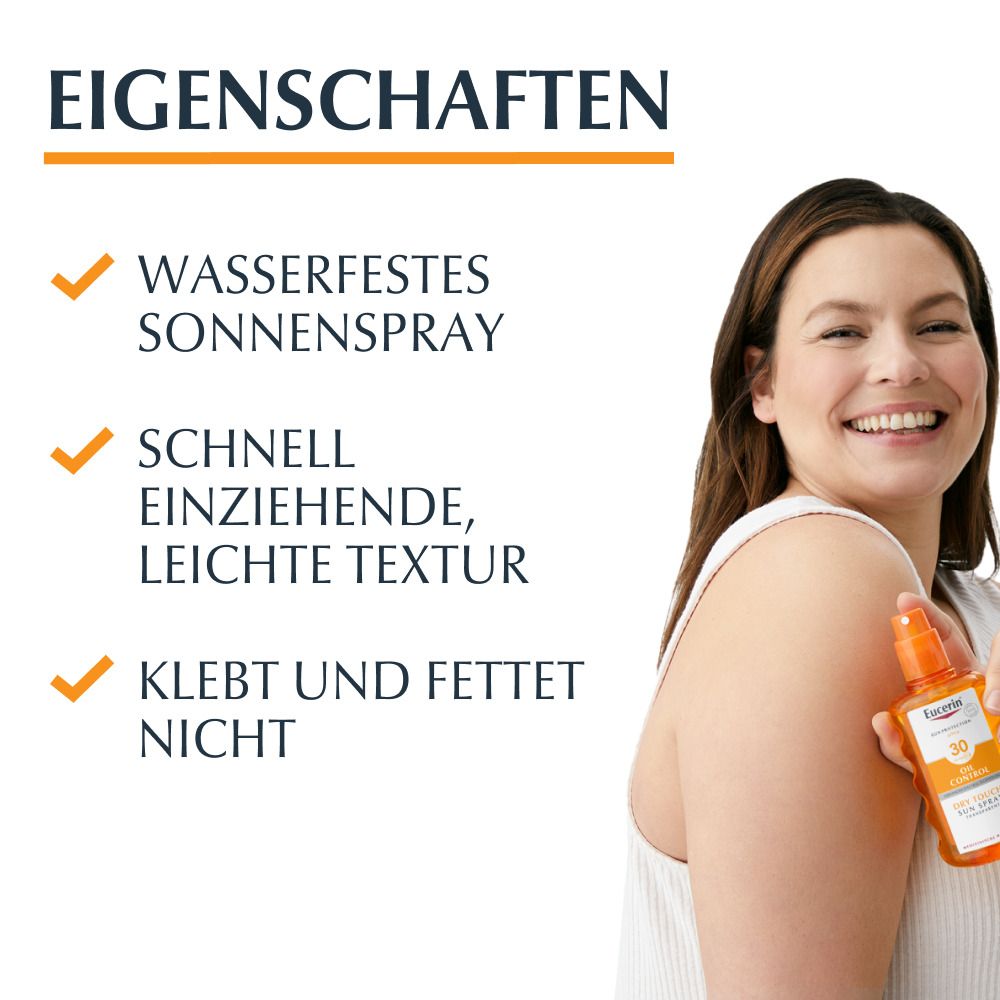 Eucerin® Oil Control Spray solaire Transparent SPF 30