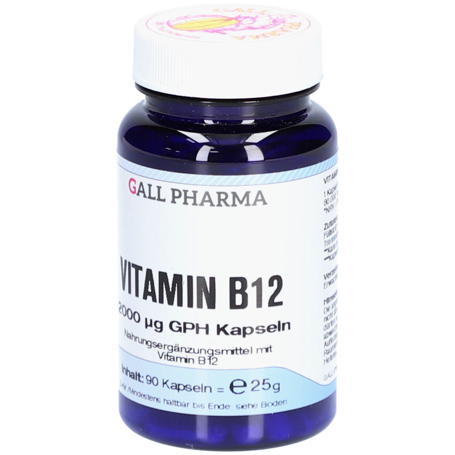 GALL PHARMA VITAMIN B12 2000 µg GPH Kapseln