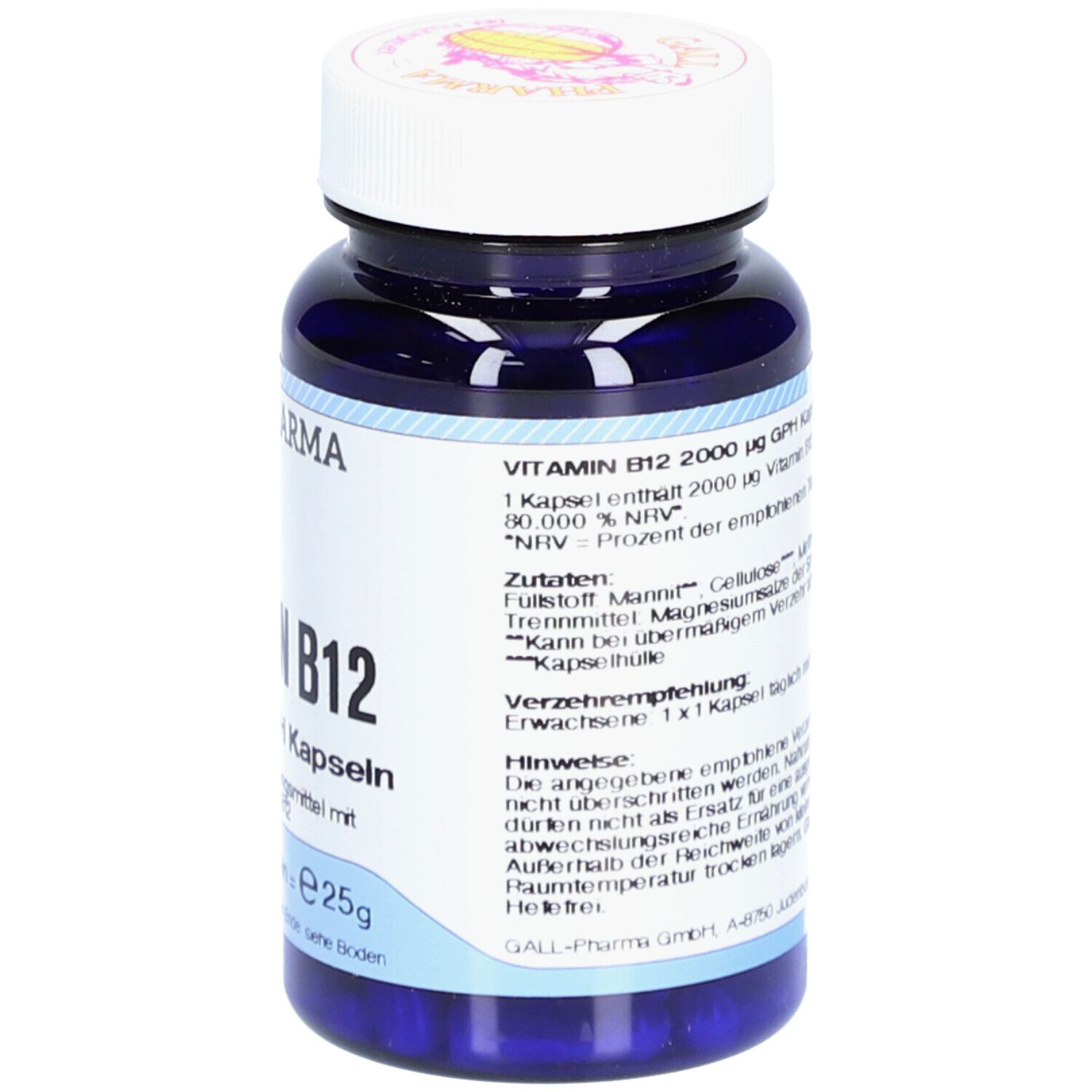 GALL PHARMA VITAMIN B12 2000 µg GPH Kapseln