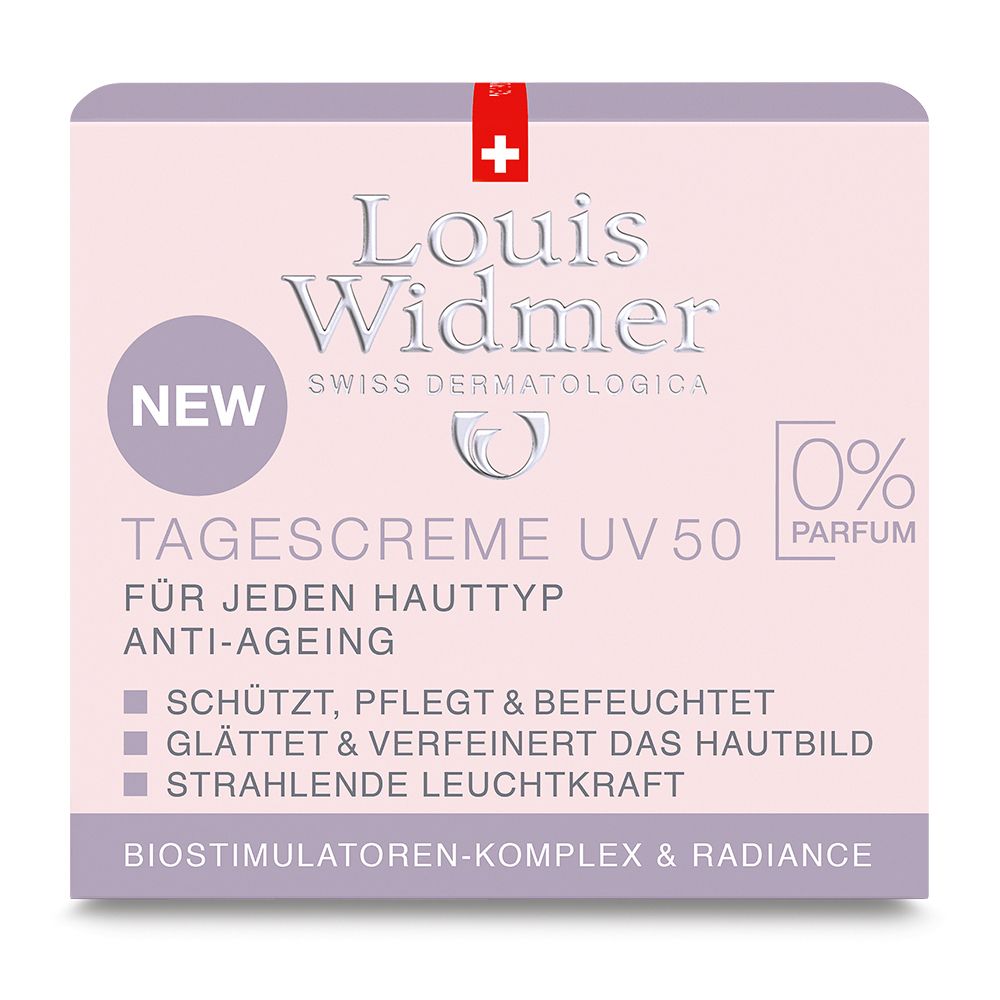 Louis Widmer Crème de Jour SPF50 Sans Parfum