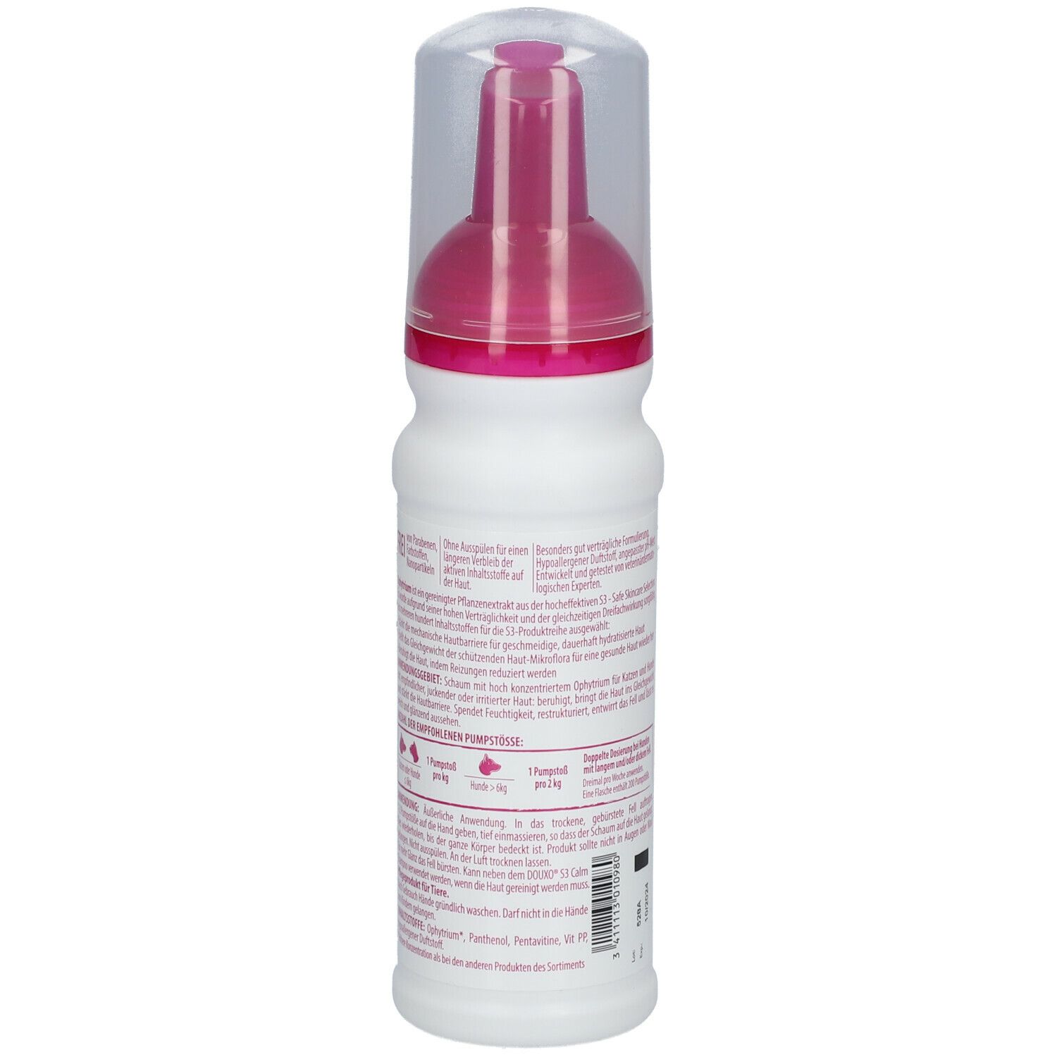 DOUXO® S3 CALM Mousse pour animauxx