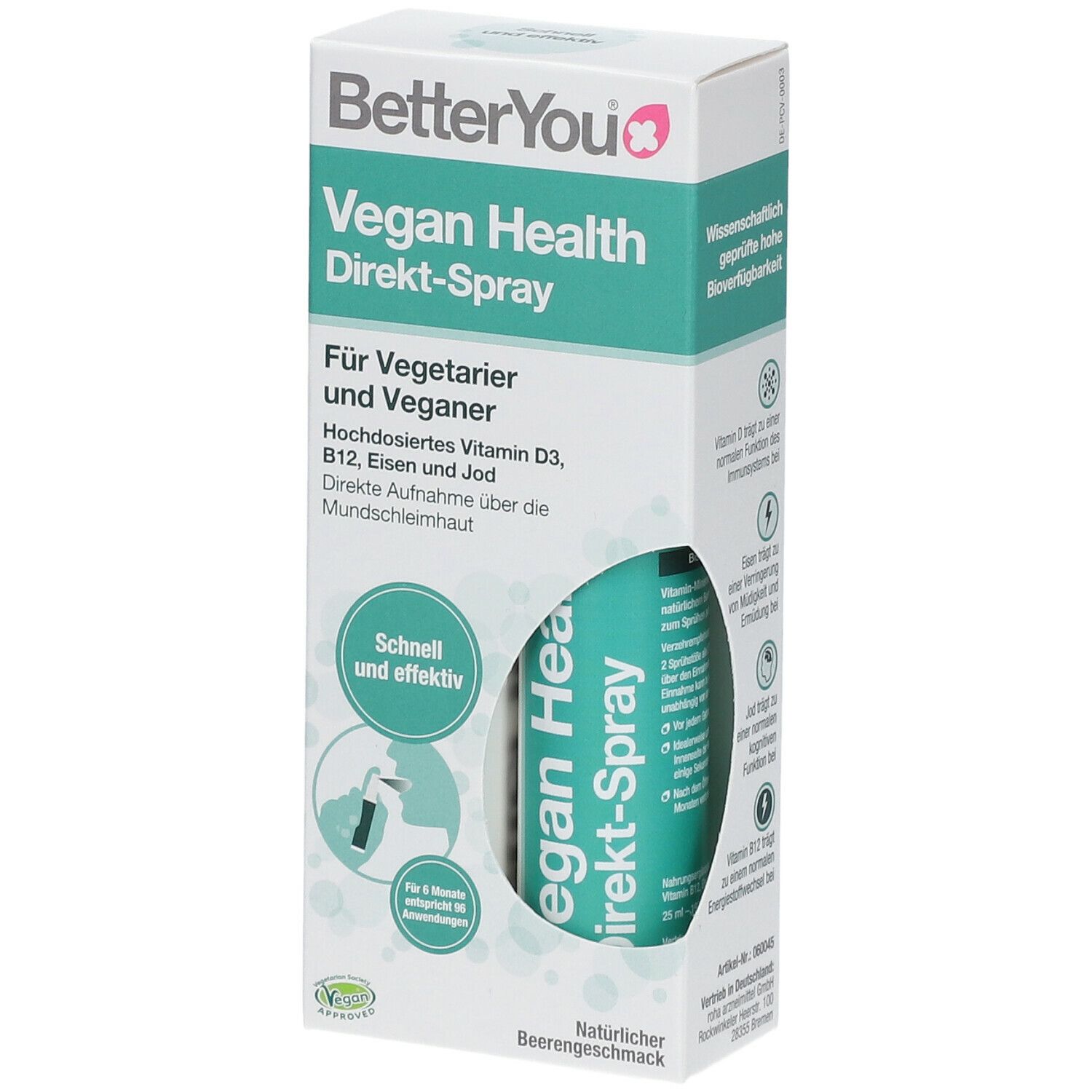 BetterYou® Vegan Health Spray direct