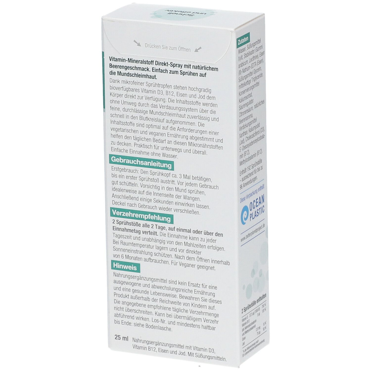 BetterYou® Vegan Health Spray direct