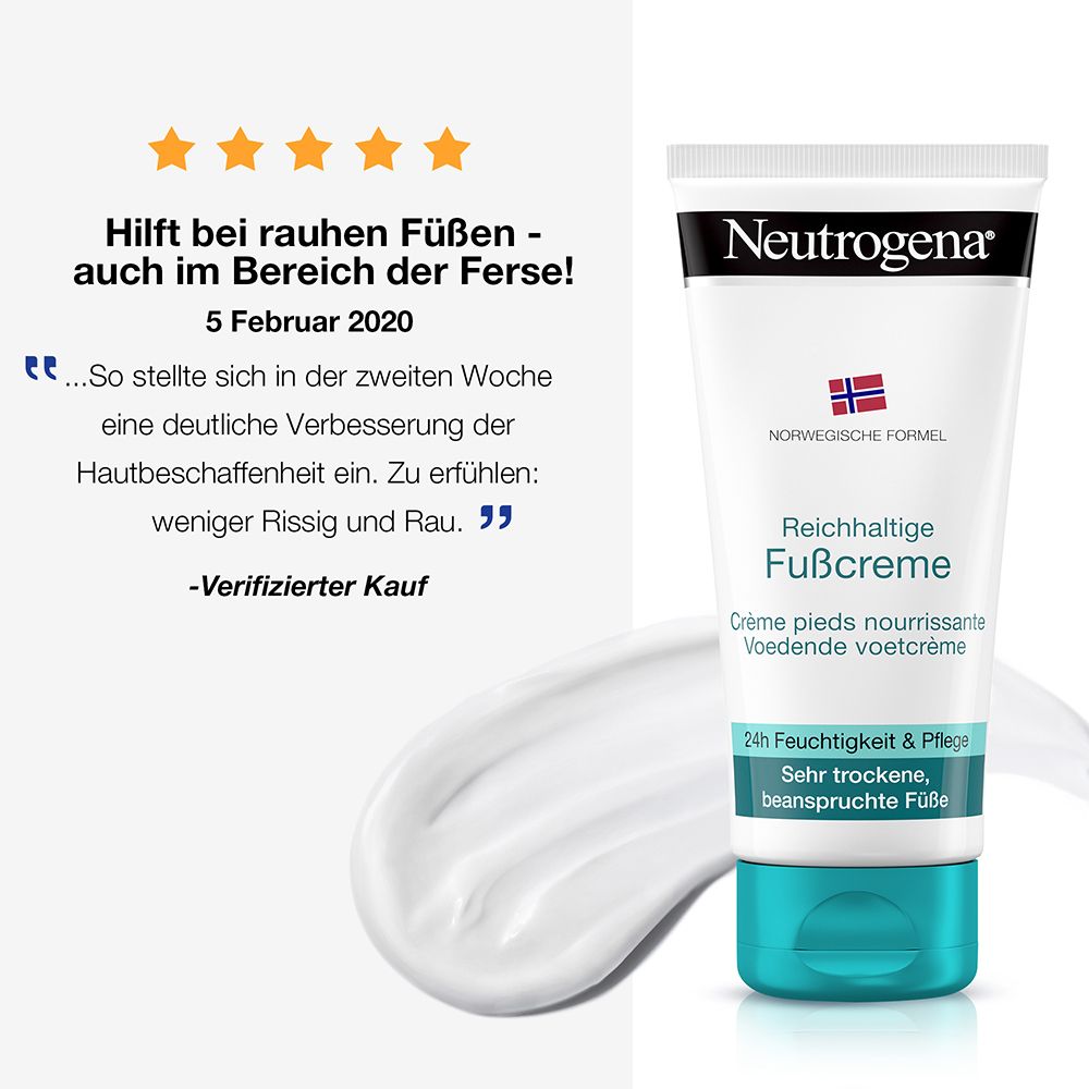 Neutrogena® Formule norvégienne Crème riche pour les pieds