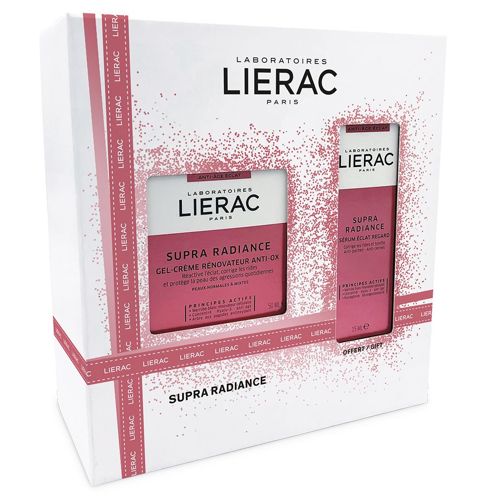 LIERAC Supra Radiance Set de Noël Gel-Creme