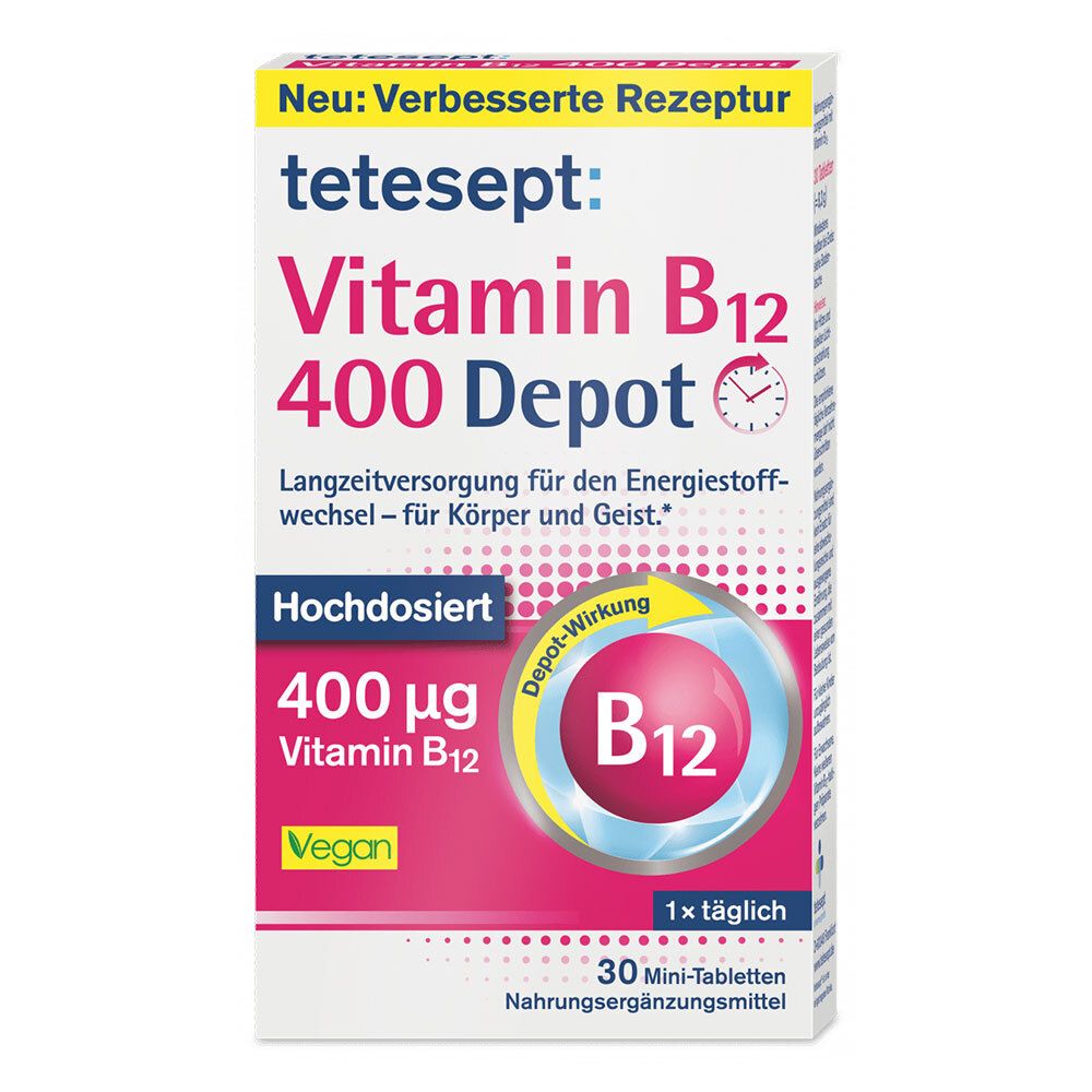 tetesept Vitamine B12 400 depot