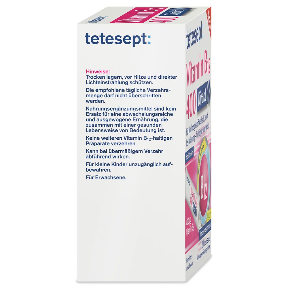 tetesept® Vitamine B12 400 Direct Sticks