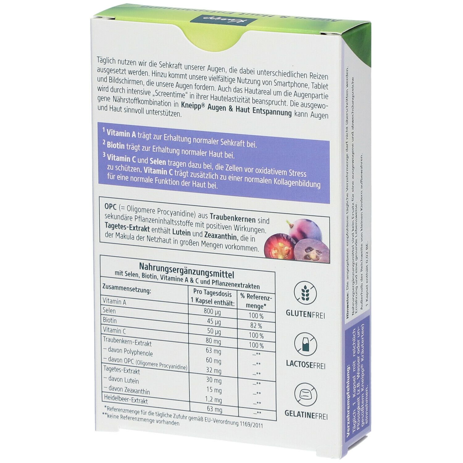 Kneipp® Augen & Haut Entspannung