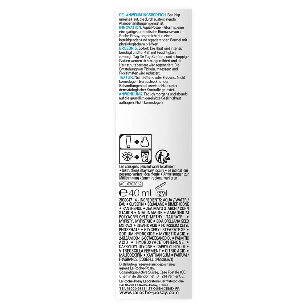 Effaclar H Iso-Biome de La Roche Posay