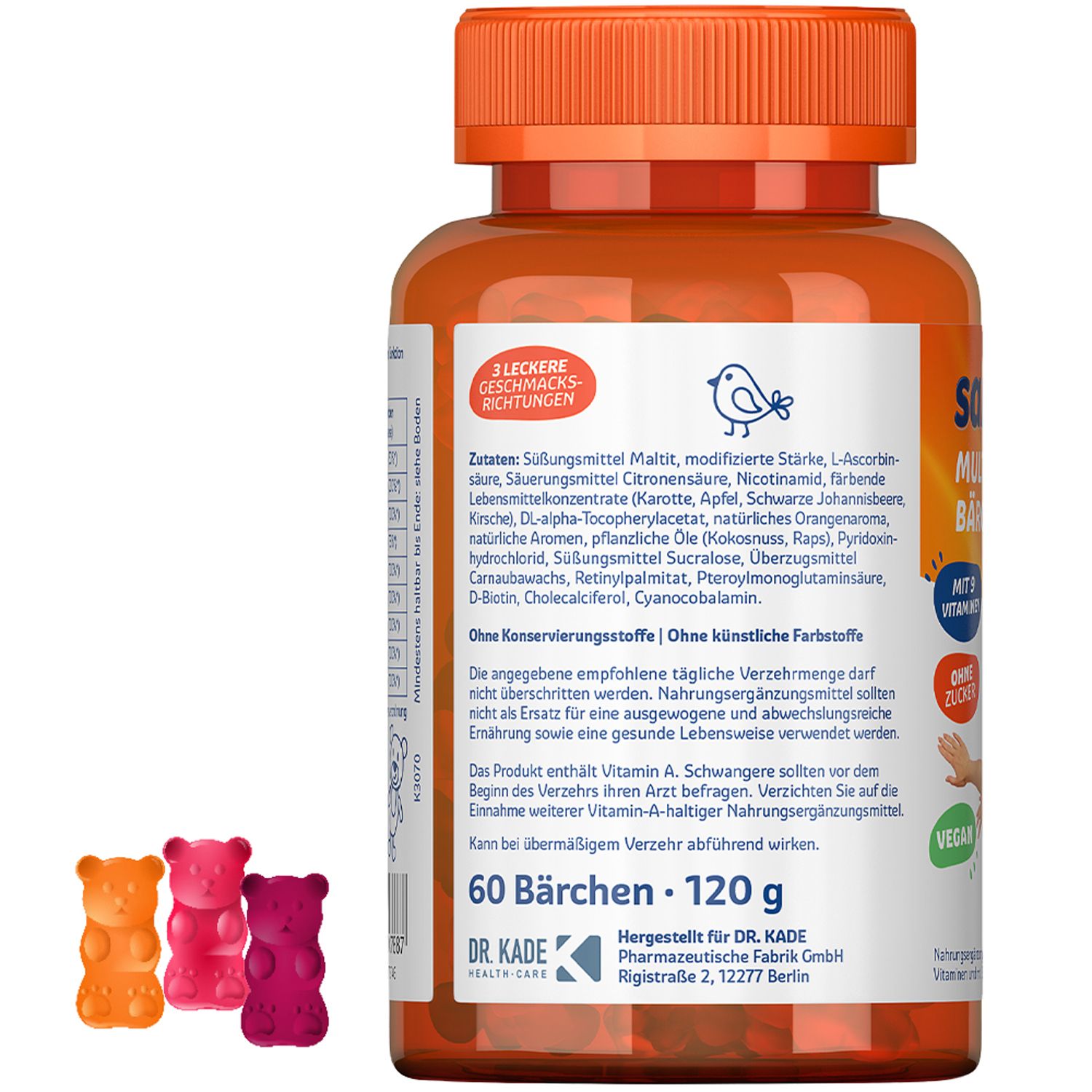 sanostol® Oursons multi-vitaminés