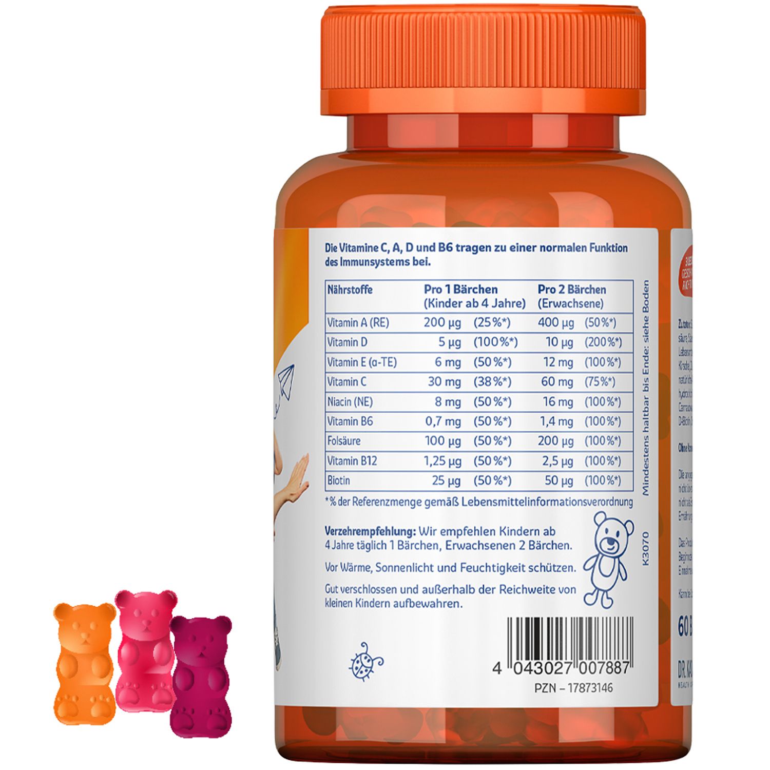 sanostol® Oursons multi-vitaminés