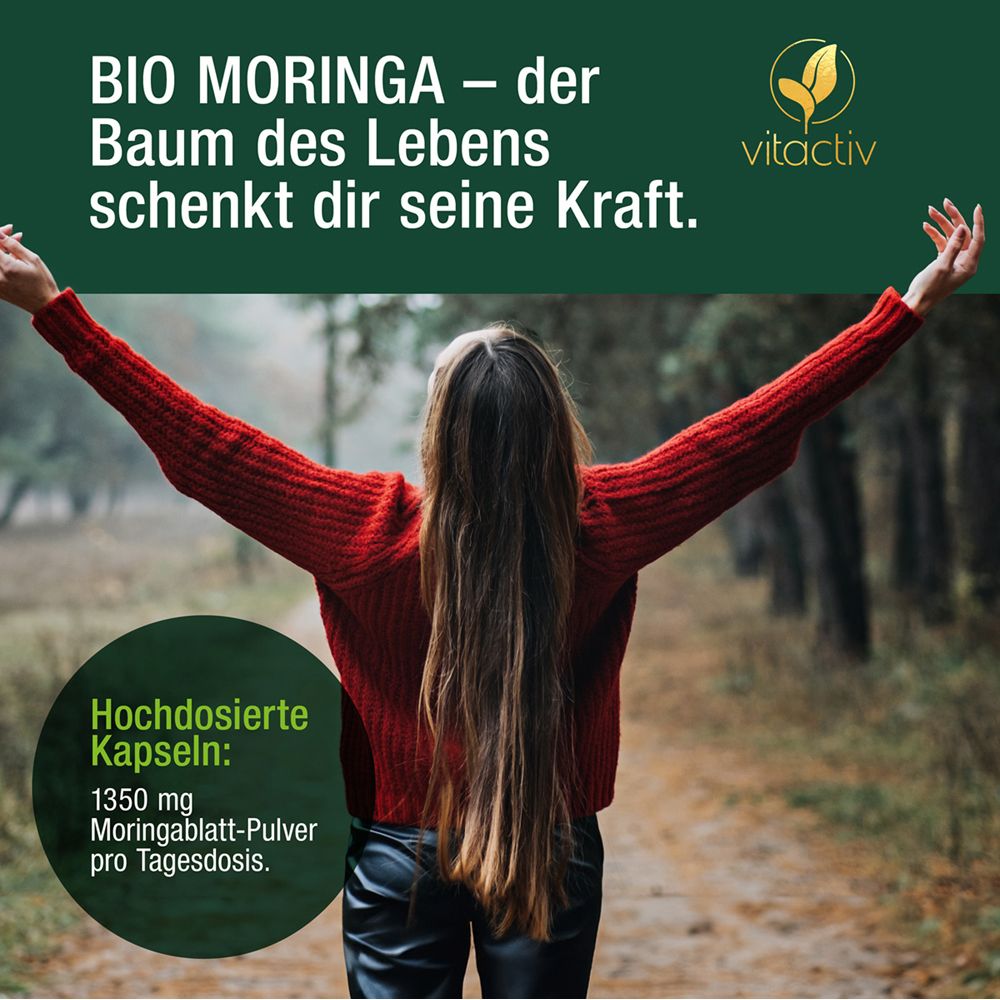 Vitactiv Organic Moringa 1350 mg