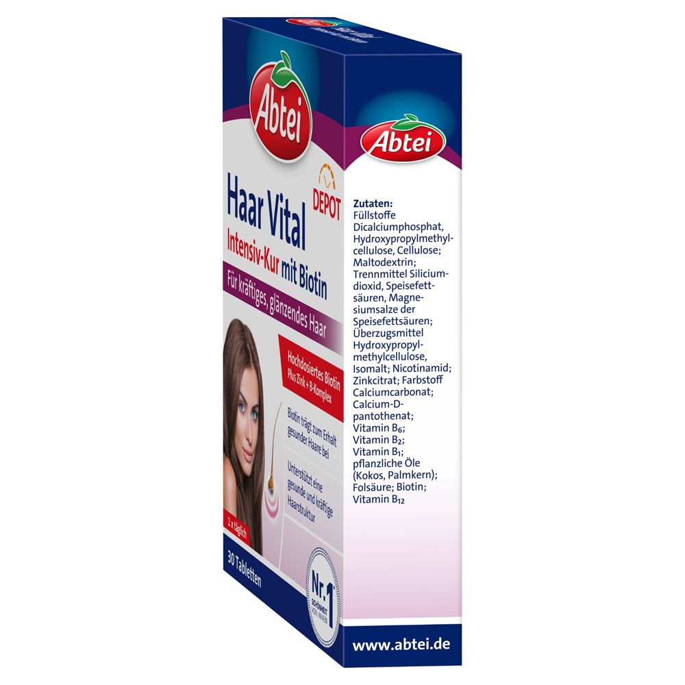 ABTEI Cure intensive cheveux vitaux avec biotine