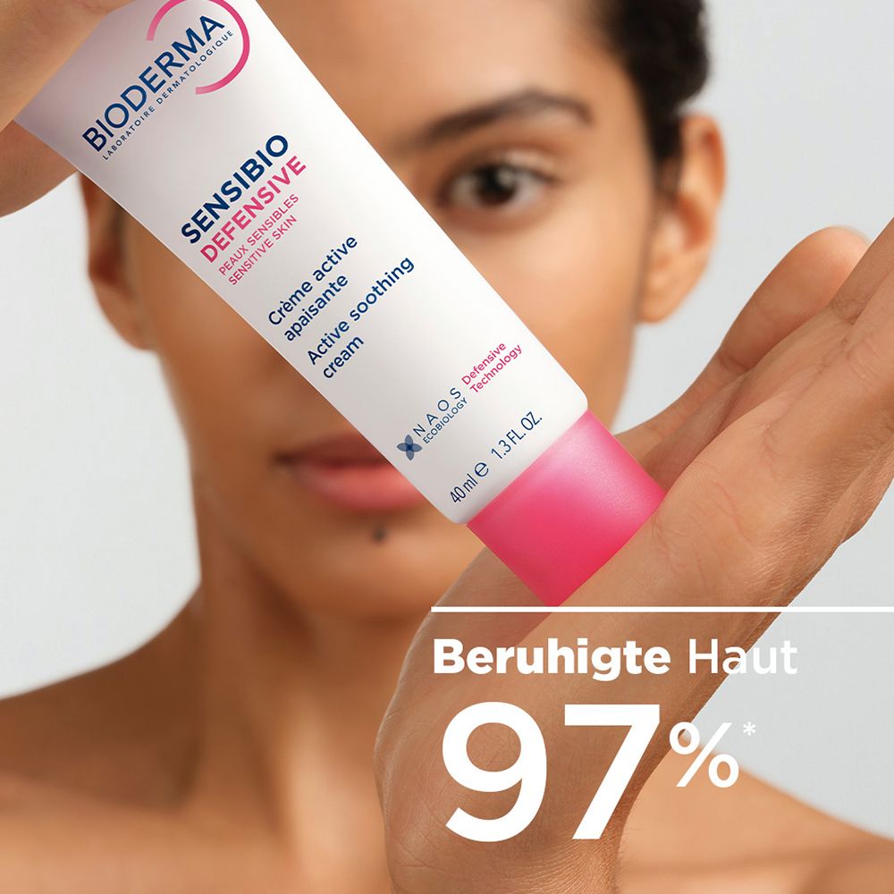 Bioderma Sensibio Defensive Creme Tube, 40ml. Beruhigte Haut 97%.