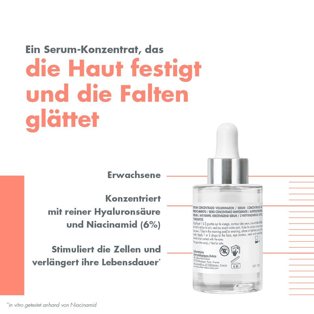 Avène Hyaluron Activ B3 Aufpolsterndes Serum-Konzentrat - Anti-Aging Serum