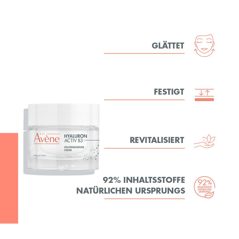 Avène Hyaluron Activ B3 Zellerneuernde Creme - Tagescreme mit Niacinamid