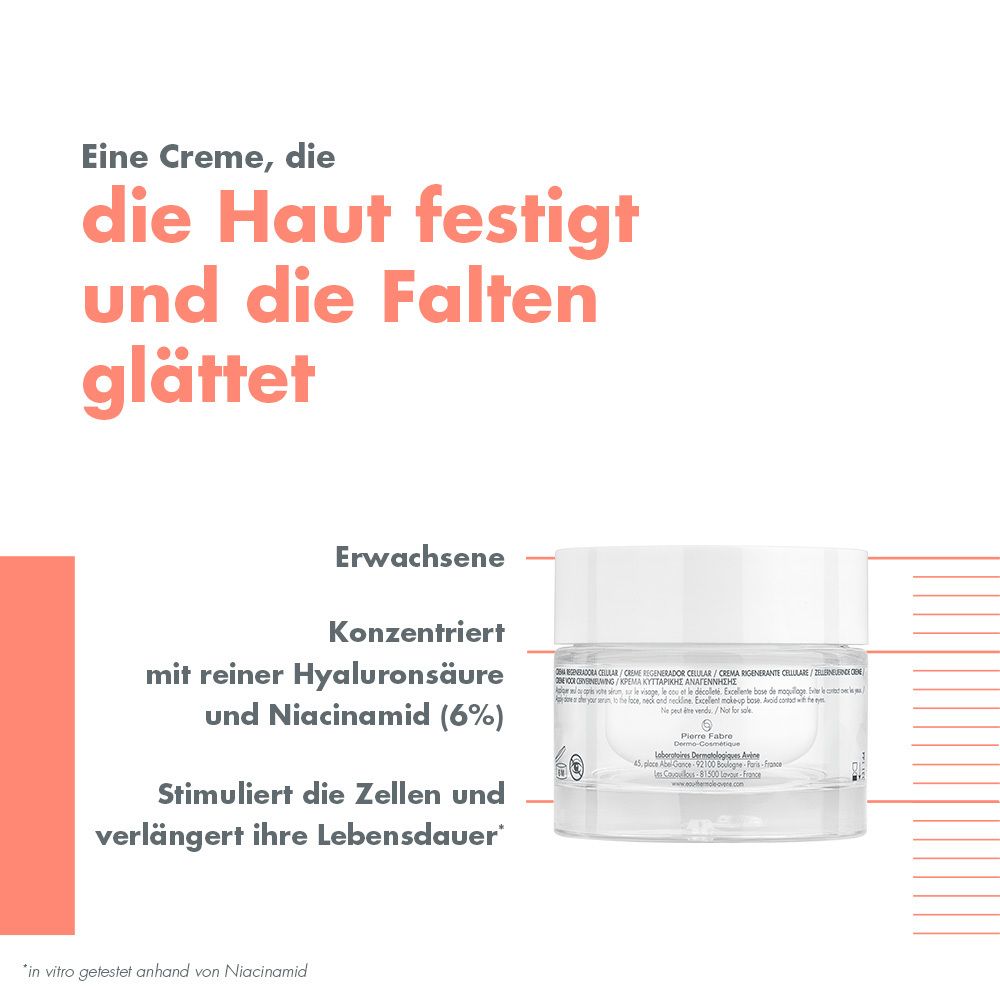 Avène Hyaluron Activ B3 Zellerneuernde Creme - Tagescreme mit Niacinamid