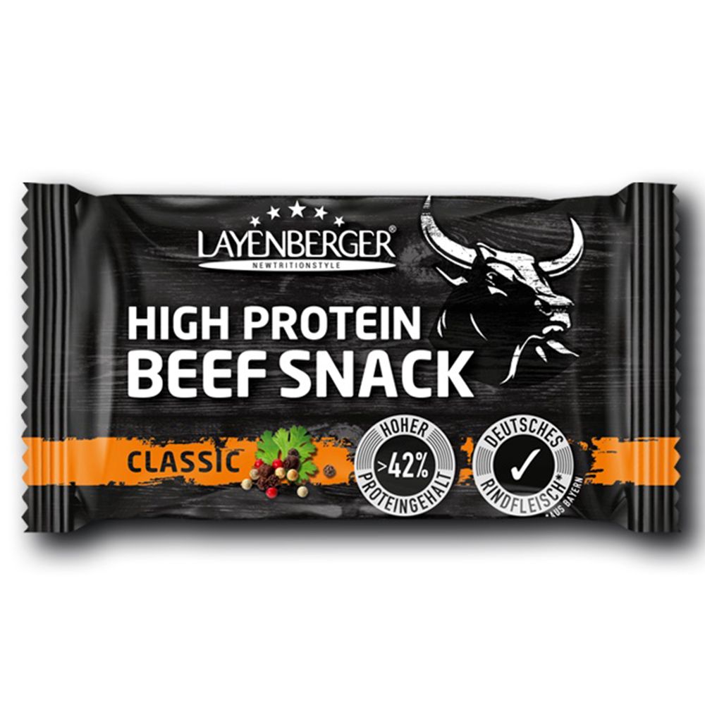 LAYENBERGER® Snack au bœuf hyperprotéiné