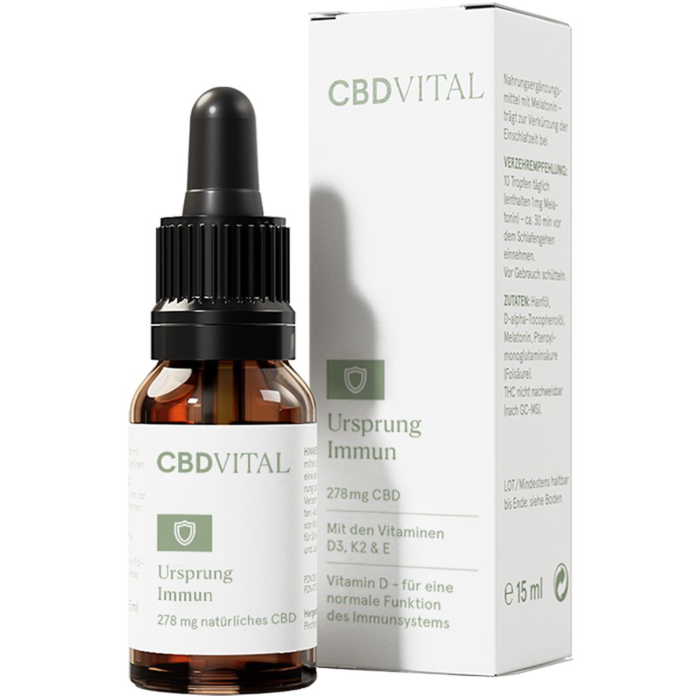 CBD VITAL origine immunitaire
