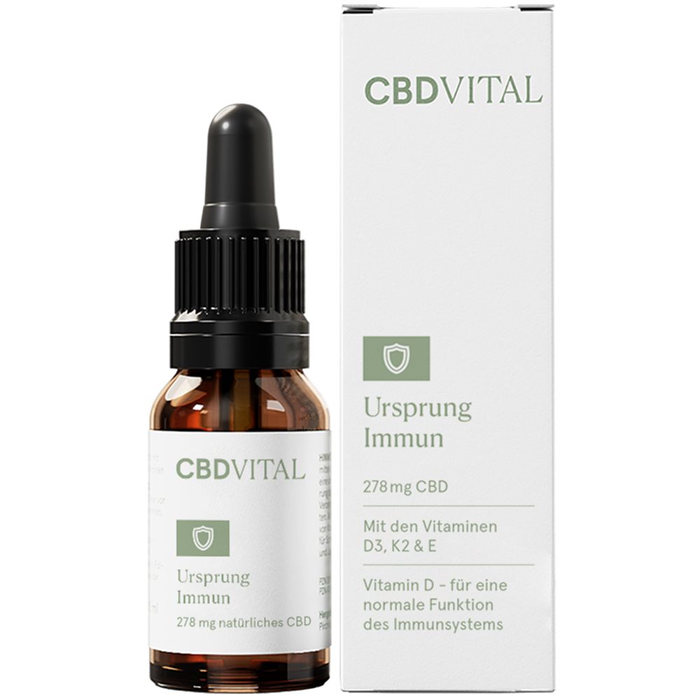 CBD VITAL origine immunitaire