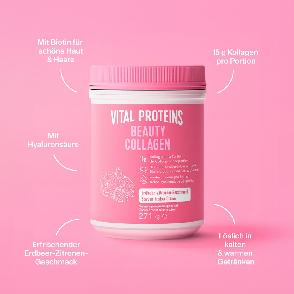 VITAL PROTEINS Beauty Collagen Erdbeere Zitrone