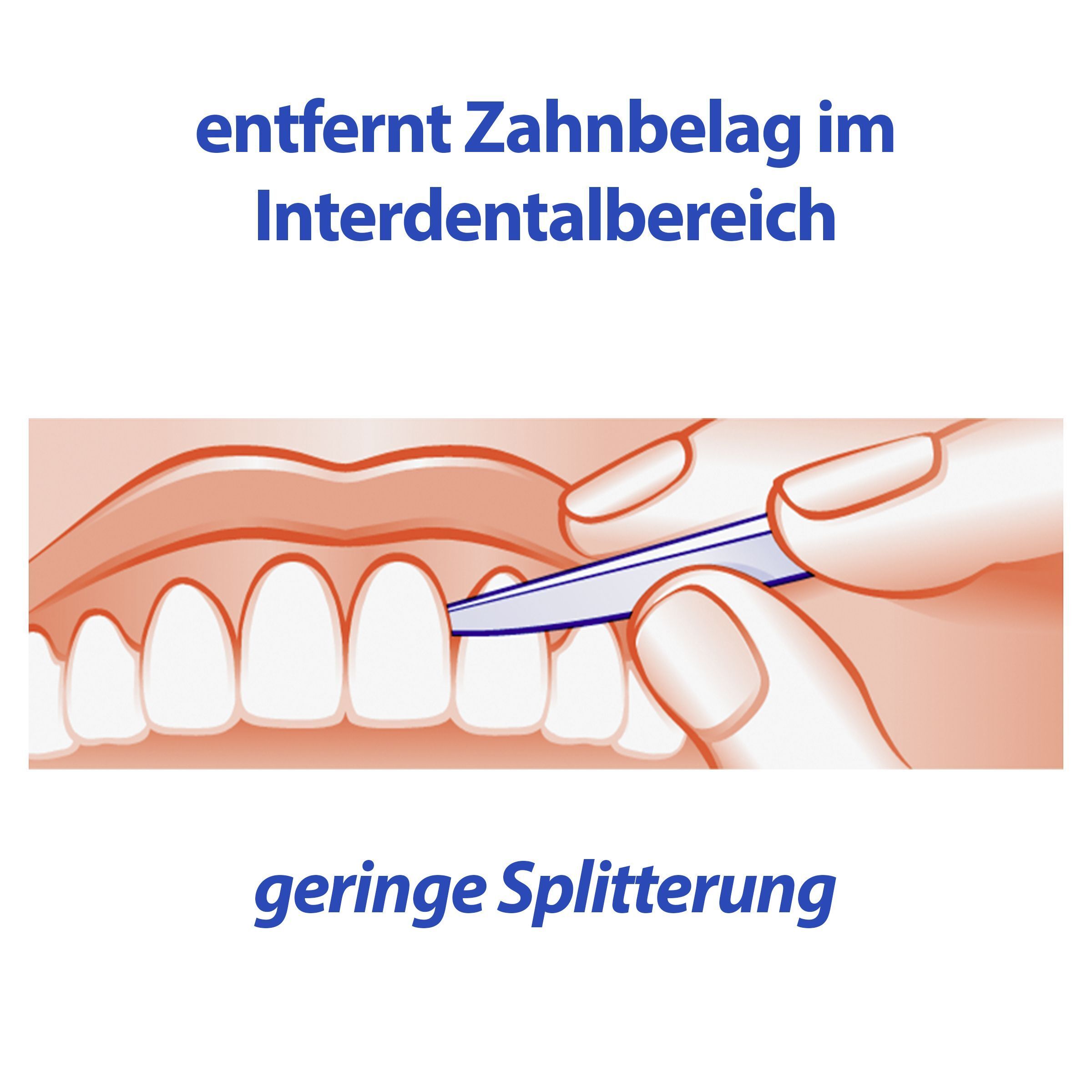 elmex Bambus-Zahnhölzer Minzgeschmack