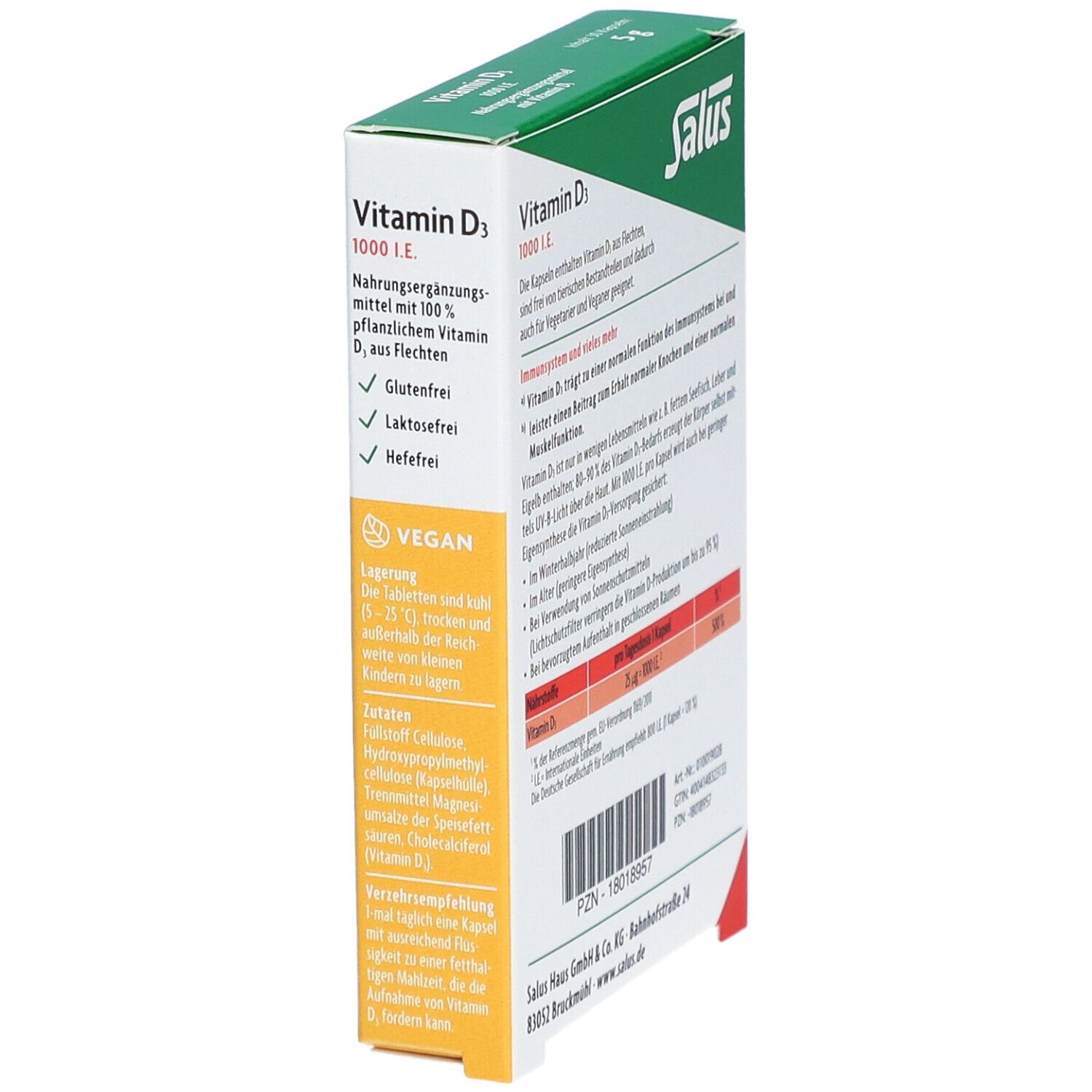 Salus® Vitamin D3 1000 Vital-Kapseln