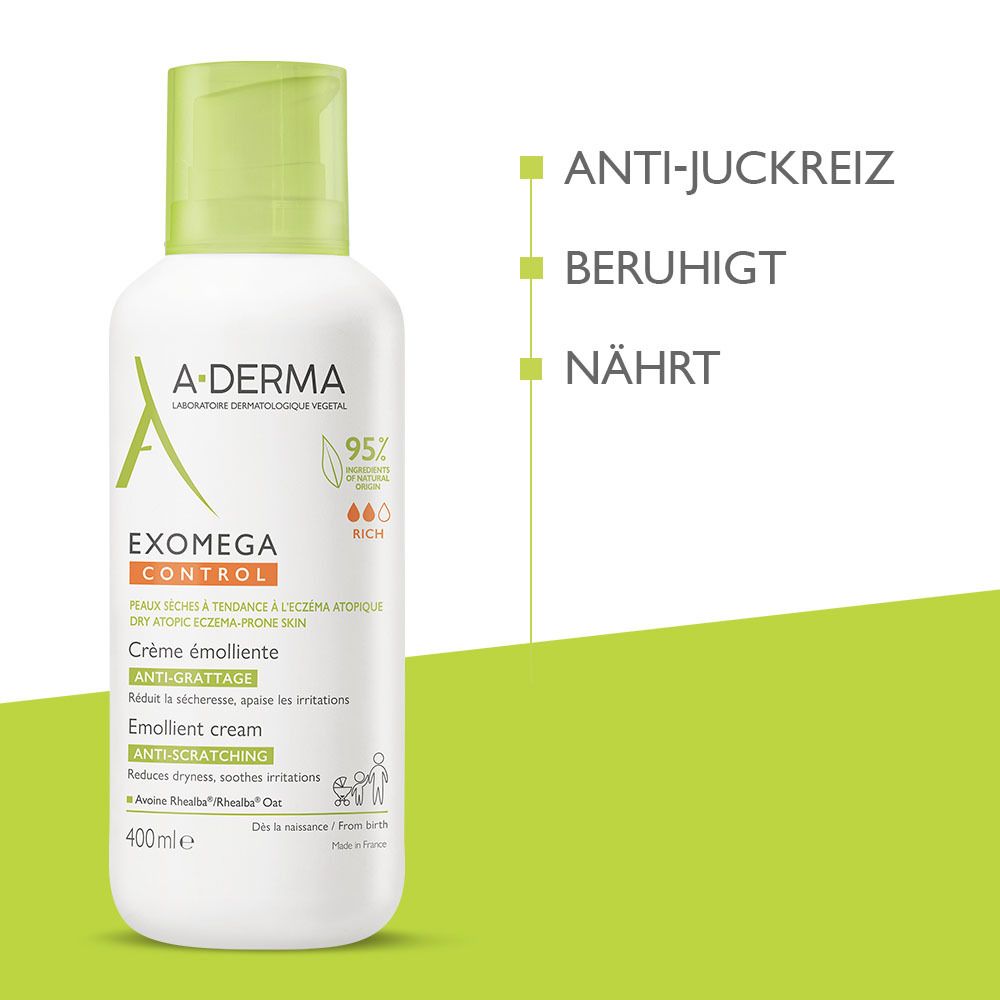 A-DERMA EXOMEGA CONTROL PROMO CRÈME + SPRAY